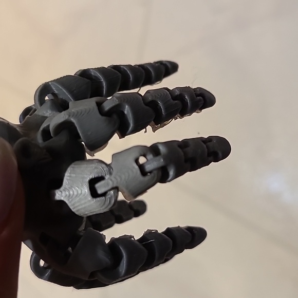 Gray 3D Printed Octopus - Picture 6 of 6